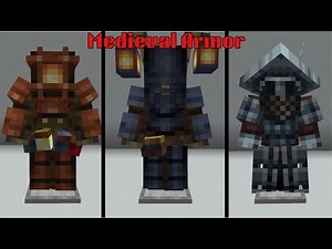 Greatest Medieval Armor In Minecraft! (Mod Showcase)
