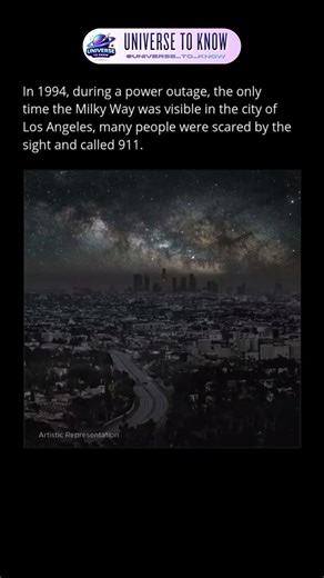 People Called 911… Because They Saw the Milky Way 😳 #shorts #space