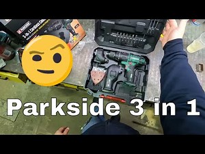 Parkside 3 in 1 Cordless Combination Tool 20V | Unboxing and Review