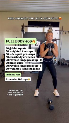 Comment GLOW for a 7-Day Free Trial of my New Years Challenge! 💪🏼 My 90-Day Glow Up Challenge kicks off today! This challenge is designed to not only transform your body, but heal your mindset and remove the outside noise/clutter preventing you from hitting your goals!🙌🏼 ⏰ Registration closes in a few days! ⭐️ 5 winners get a $2,000 cash prize! I give you a simple but effective guide: 💪🏼Daily 30 min workouts 🥗Guilt free meal guides that taste great 💌Weekly Habit trackers & journal prompt