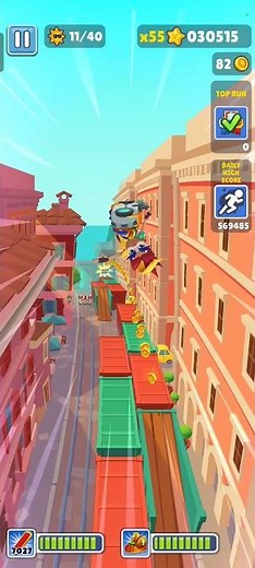Wait for end😱 Gabriel SUBWAY SURFERS New World tour Rome 12 shorts #shortsfeed #subwaysurfers