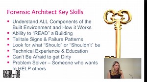 The Forensics of Architecture: CSI of Buildings - 06.05.2019