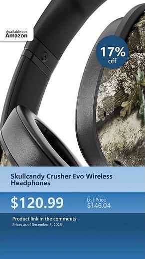 Skullcandy Crusher Evo Wireless Headphones