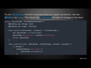 Solving the UITableView Reload Issue with UIViewRepresentable in SwiftUI