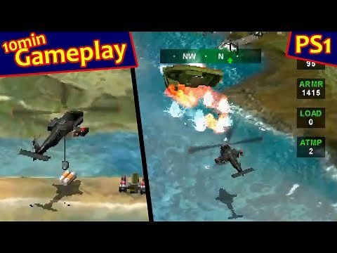 Nuclear Strike ... (PS1) Gameplay