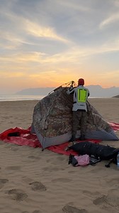 Pitching Camp At Golden Beach My New Automatic Camp. #camping #goldenbeach #Balochistan | Travel With Adeel