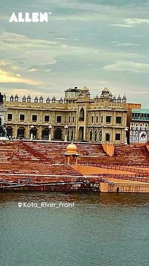 ❤️ Riverfront dekhna hai, Kota Aa Jao Dikha Denge! #KotaRiverFront #RajasthanTourism #Kota #EducationCity | Allen Career Institute