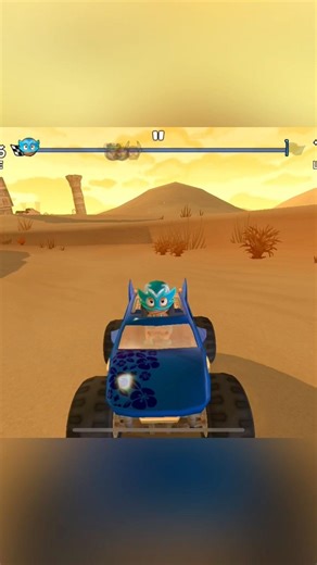 Chomper last to first 💀 #beachbuggyracing2 #youtubeshorts