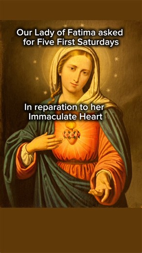 First Saturday Devotion to the Immaculate Heart of Mary