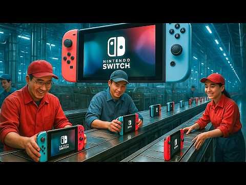 How Nintendo Switch is Made – Inside the Factory.