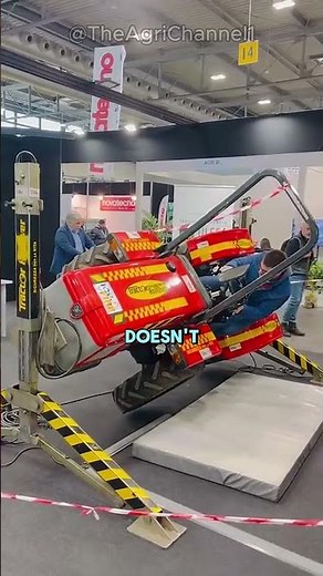 ‪@TheAgriChannel1‬ TRACTOR Rollover SIMULATION 😱