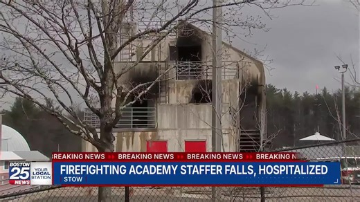 Staff member of Massachusetts Firefighting Academy seriously hurt after fall