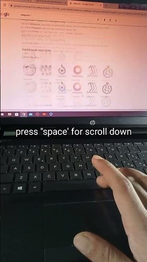 shortcut | scroll down | scroll up | computer tips #ytshorts