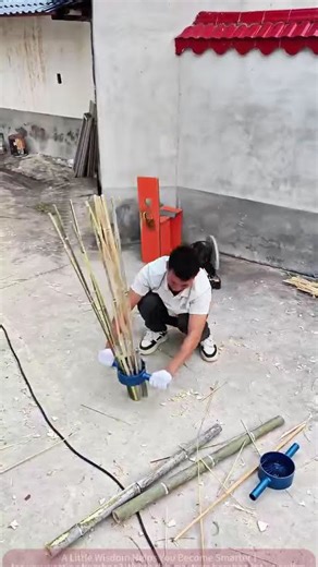 One-Step Tutorial: Transforming Bamboo into a Multi-Functional Tool!