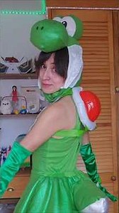 I modified Yoshi's costume | • Liza Baez •