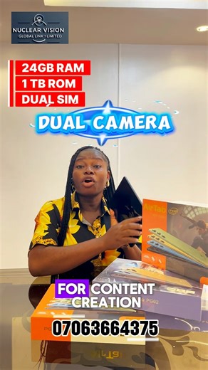 INTRODUCING THE AIRTAB PG 01 (ADULT SMART TABLET 📱)- 200k 👉PRICE: 200k 👉5G NETWORK (FAST BROWSING) 👉10.1 FHD INCELL SCREEN 👉DUAL CAMERA 👉ANDRIOD VERSION: 15 👉WI-FI ENABLED 👉SIM AND MEMORY CARD ENABLED 👉24GB RAM 👉1 TB ROM 👉10,000MAH BATTERY 🔋 👉OCTA CORE PROCESSOR 👉REAR CAMERA - 30MP 👉FRONT CAMERA- 36MP 👉SCREEN SIZE - 10 INCHES 👉STYLUS PEN 🖊️ 👉SCREEN GUARD 👉FREE POUCH 👉WIRELESS MOUSE 👉BLUETOOTH HEADSET 👉CHARGER #NuclearVision #tab #tablet #airtab #ipad | Nuclear vision lapto