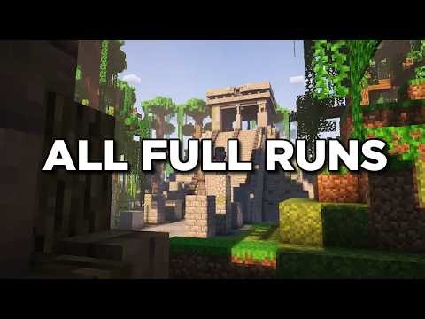 All Full Runs of all Players in the Upgraded Jungle Temple