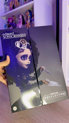Edward Scissorhands x Monster high #skullector #monsterhigh #dollcollection
