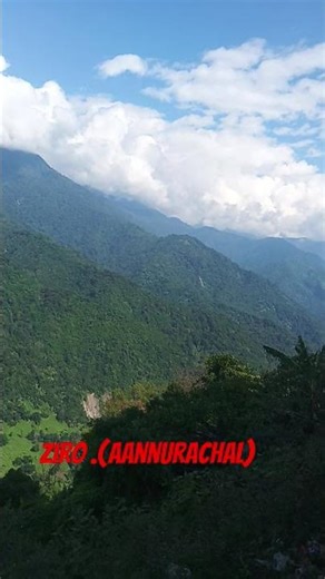 Ziro point View 🏔️(Aannurachal)#shorts
