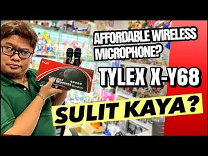 CHEAP WIRELESS MICROPHONE? IS IT WORTH IT? TYLEX X-Y68 / Unboxing Review
