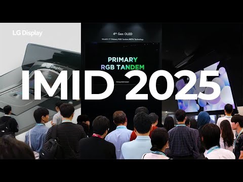 [IMID 2025] LG Display Highlights - Exhibition, Awards & Keynote Moments
