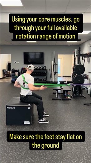 Banded Thoracic Rotation | Conquer Movement Physical Therapy | Wilmington, NC