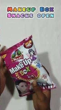 Makeup Box | Snacks Open Atractive Gift Inside - Clip 🪮🎁