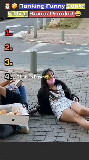 🎅📦 Ranking Funny Santa Falling Boxes Pranks! 😂