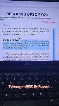 Decoding UPSC PYQs with explanation|Rohit Tomar #upsc2026 #shorts #upscpyqs