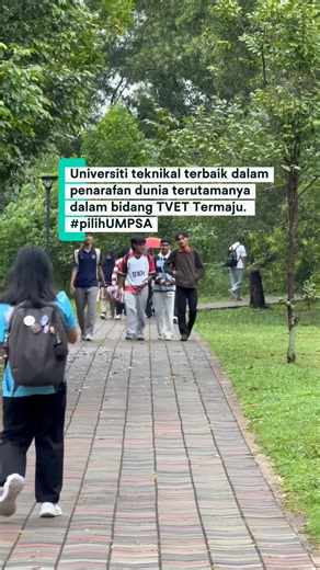 Universiti teknikal terbaik dalam penarafan dunia terutamanya dalam bidang TVET Termaju. #pilihUMPSA #UMPSAMalaysia #umpsa #TeknologiUntukMasyarakat | UMPSA Malaysia