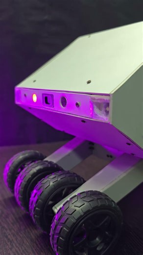 Sting! Tell me a joke! 🫩 #sting #vc02 #aithinker #robot #diyrobot #automobile #pvc #robotkit #ai