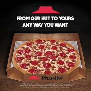 From our hut to yours, we’re open for contactless delivery and contactless carryout. | Pizza Hut