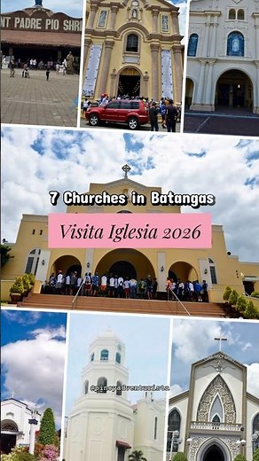 7 Must-visit Churches in Batangas for Holy Week Visita Iglesia