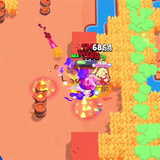 Rank 32 Bull Gameplay 🔴 (1100+ Trophies) #brawlstars