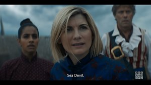 “Man the cannons!” 🏴‍☠️ Legend of the Sea Devils, April 17 on BBC America. #DoctorWho | BBC America