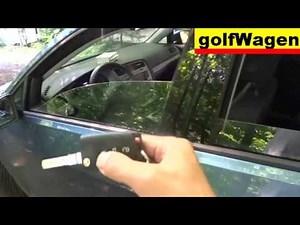 VW Golf 7 comfort open/close windows via remote control coding VCDS-VAG
