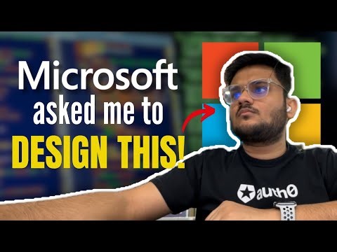 System Design Interview @ Microsoft | Interview Question