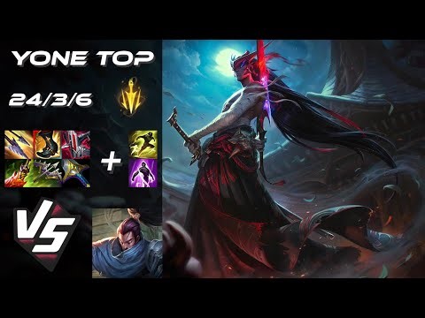 TOP Yone vs Yasuo - NA Grandmaster Patch 25.18