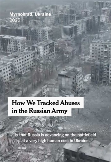 President Vladimir Putin of Russia has hailed the troops fighting his war in Ukraine as sacred heroes. But confidential complaints filed by troops and their families reveal a pattern of brutality and coercion in the ranks that is hidden from the Russian public, an investigation by The New York Times found. Our international correspondent Paul Sonne explains how the documents offer rare insight into a violent military apparatus willing to abuse its own men to keep them on the battlefield. Video b