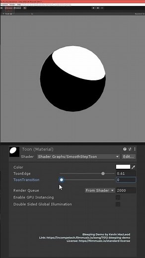 The Basics of SmoothStep, a Useful Shader Function in Unity URP #Shorts C | Game Dev Tutorial