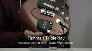 Guitar Controlled Guitar - TouchDesigner project