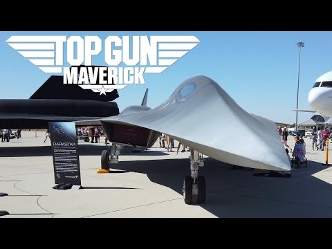 Top Gun Maverick (2022) - The Lockheed Darkstar: Then & Now (4K) | Edwards AFB 2022