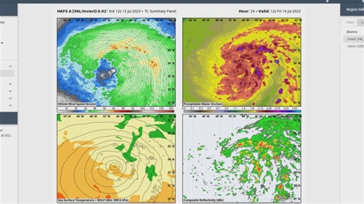 New hurricane forecasting model launched by NOAA