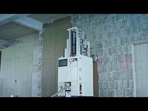 WEIBUILD Intelligent Plastering Robot, Automatic Plastering Machine