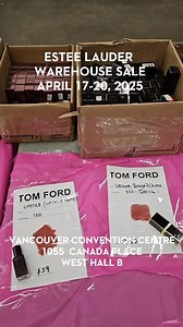 98K views · 344 reactions | The Estée Lauder Warehouse Sale is back...