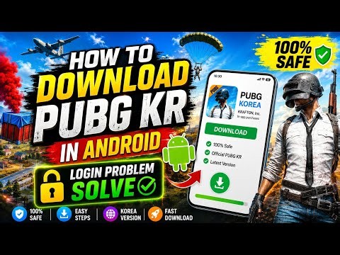 How to Download PUBG Kr in Android - Pubg kr Download - PUBG Kr