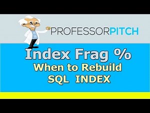 SQL: When to Rebuild SQL Index