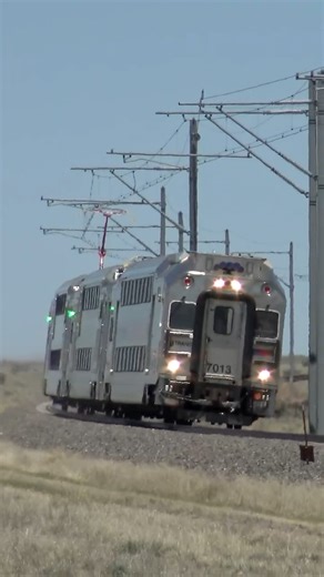 NJ TRANSIT | Here's a first look at NJ TRANSIT's new Multilevel III MU cars testing at the Transportation Technology Center (TTC) in Pueblo, CO, marking... | Instagram