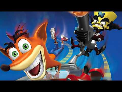 BETTER THAN MARIO KART?! 🤔 Crash Tag Team Racing was ABSOLUTE CHAOS!