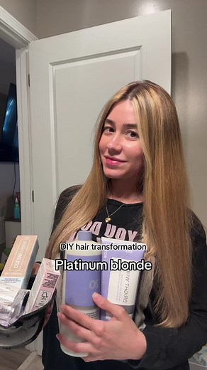 Platinum Blonde DIY Hair Transformation: Full-Head Bleach & Toner